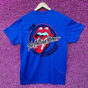 The Rolling Stones 78 live in Concet Rock Tshirt size Medium